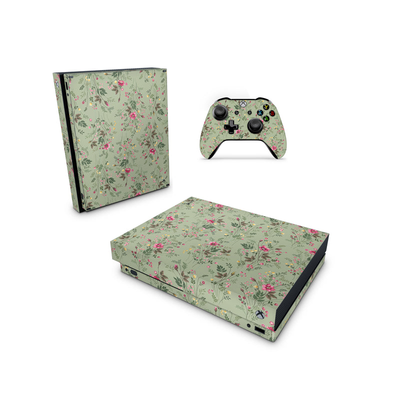 Xbox One Skin Decals - Foliage - Wrap Vinyl Sticker