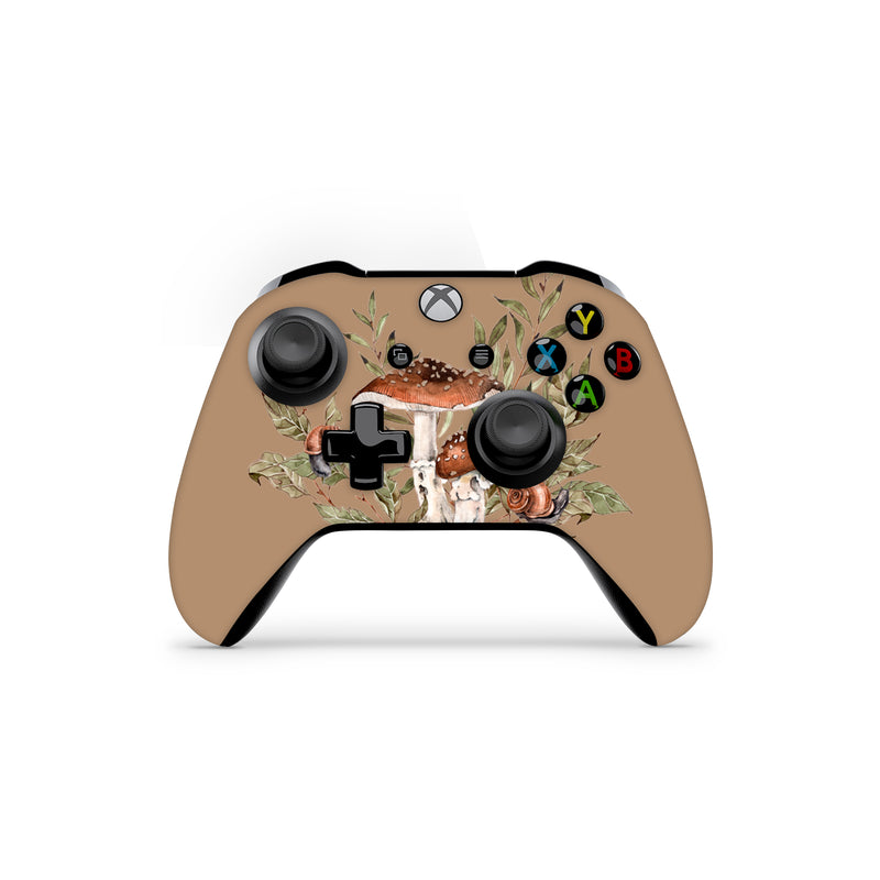 Xbox One Controller Skin - GreenWood - Wrap Vinyl Sticker