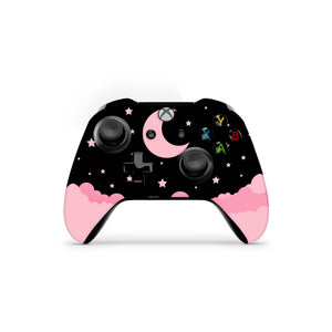 Xbox One Controller Skin Decals - Moon Pinky - Wrap Vinyl Sticker - ZoomHitskins