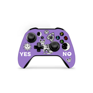 Xbox One Controller Skin Decals - Purple Ouija - Wrap Vinyl Sticker - ZoomHitskins