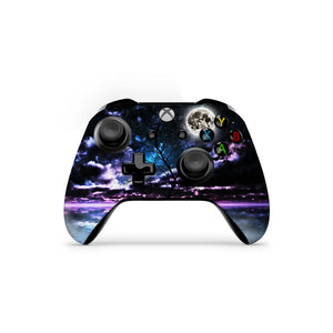 Xbox One Controller Skin - Halloween Moonshine  - Wrap Vinyl Sticker - ZoomHitskins