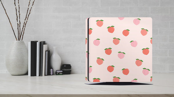 PS4 Skin Decals - Peachs - Full Wrap Vinyl Sticker - ZoomHitskins