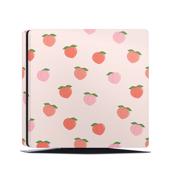 PS4 Skin Decals - Peachs - Full Wrap Vinyl Sticker - ZoomHitskins