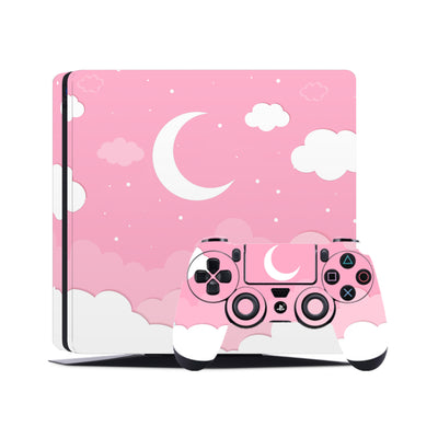 PS4 Skin Decals - Pinky Luna - Full Wrap Vinyl Sticker - ZoomHitskin