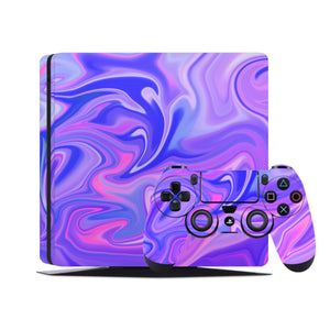 PS4 Skin Decals - Liquid - Full Wrap Vinyl Sticker - ZoomHitskins