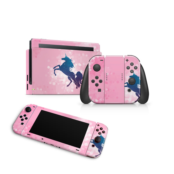 Nintendo Switch Decals - Alicorn- Full Wrap Vinyl Sticker - ZoomHitskin