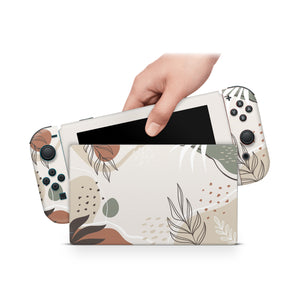 Nintendo Switch Decals - Boho - Full Wrap Vinyl Sticker - ZoomHitskin