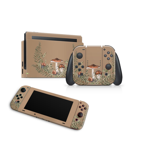 Nintendo Switch Skin Decals - GreenWood - Wrap Vinyl Sticker - ZoomHitskins