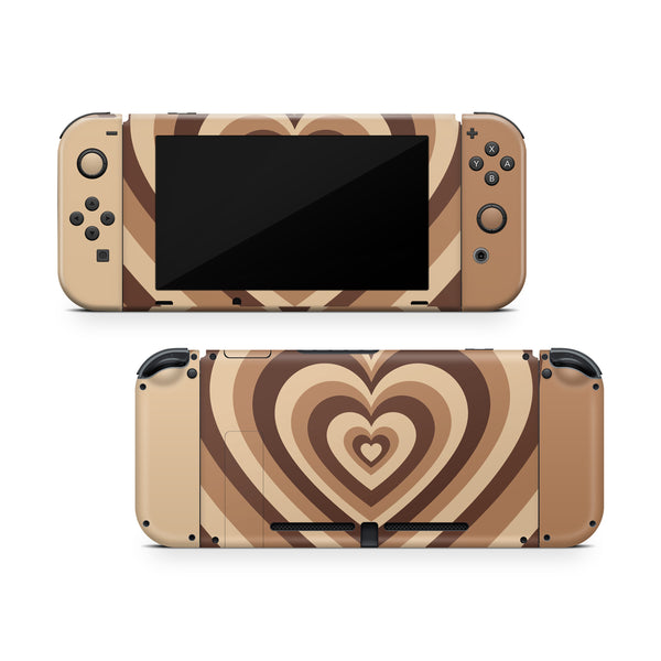 Nintendo Switch Skin Decals - Heart - Wrap Vinyl Sticker - ZoomHitskins