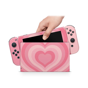 Nintendo Switch Skin Decals -  Love You - Wrap Vinyl Sticker - ZoomHitskins