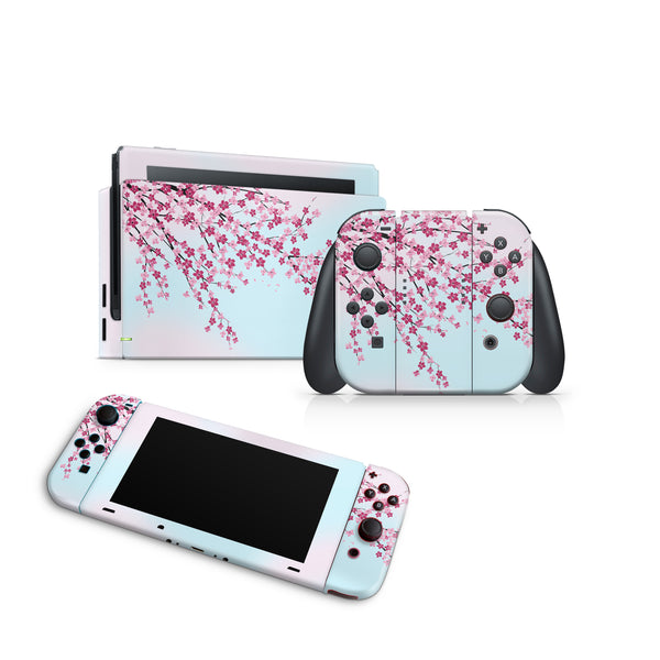Nintendo Switch Skin Decals - Flowering  - Wrap Vinyl Sticker