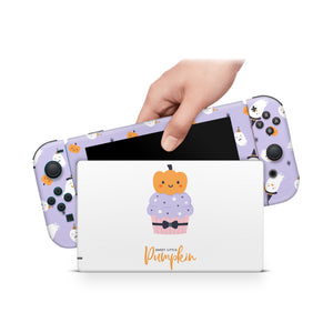 Nintendo Switch Skin Decals -  Pumkin - Wrap Vinyl Sticker - ZoomHitskins