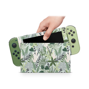 Nintendo Switch Skin Decals -  Botany - Wrap Vinyl Sticker - ZoomHitskins