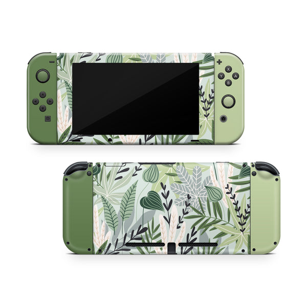 Nintendo Switch Skin Decals -  Botany - Wrap Vinyl Sticker - ZoomHitskins