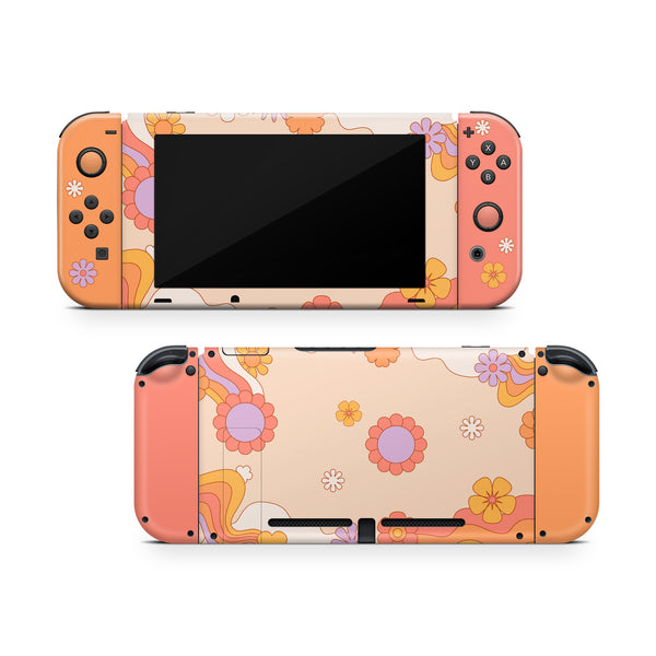 Nintendo Switch Skin Decals -  Hippie - Wrap Vinyl Sticker