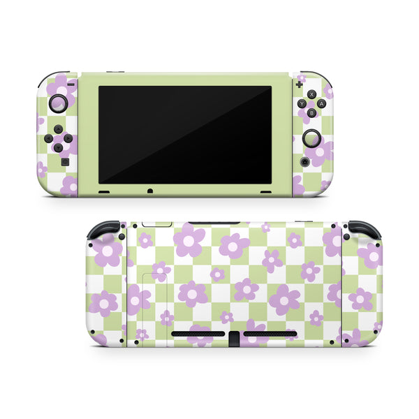 Nintendo Switch Skin Decals -  CheckBoard - Wrap Vinyl Sticker