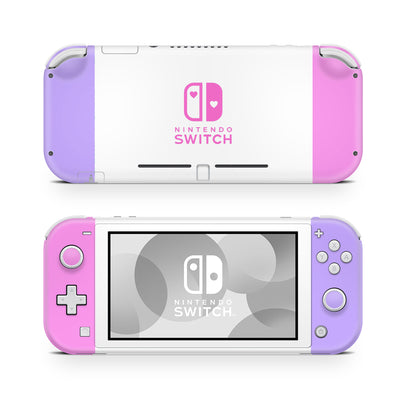 Nintendo Switch Lite Skin Decals - Shade Pastel - Full Wrap Vinyl Sticker - ZoomHitskins