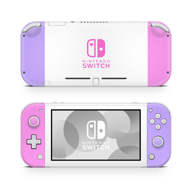 Nintendo Switch Lite Skin Decals - Shade Pastel - Full Wrap Vinyl Sticker - ZoomHitskins