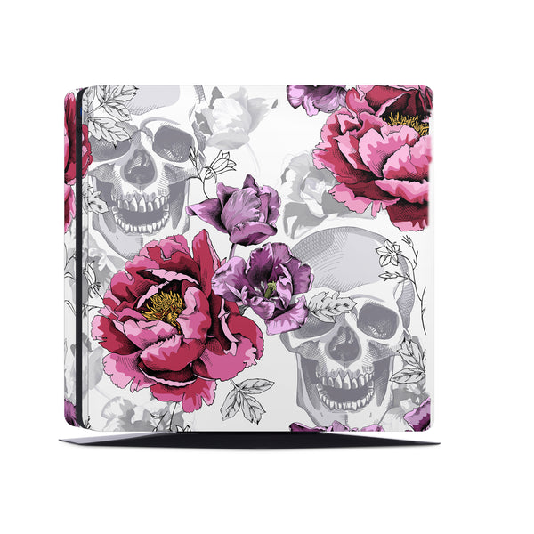PS4 Skin Decals - Cranium Rose - Full Wrap Sticker - ZoomHitskin