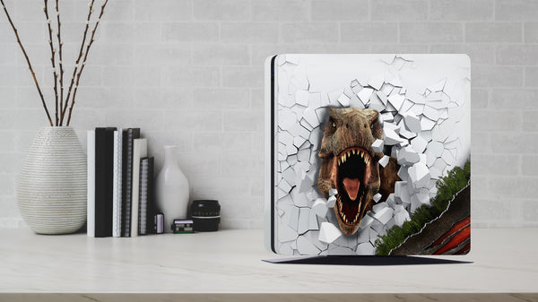 PS4 Skin Decals - T-Rex - Full Wrap Vinyl Sticker - ZoomHitskins