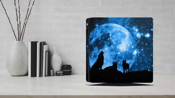 PS4 Skin Decals - Wolfs - Full Wrap Vinyl Sticker - ZoomHitskins