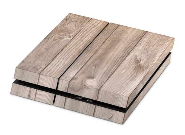 PS4 Pro Skin Decals - Old Wood Design - Full Wrap Sticker - ZoomHitskin
