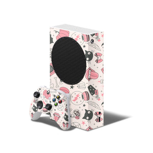 Xbox Series S Skin Decals - Magical Pinky - Wrap Vinyl Sticker - ZoomHitskins