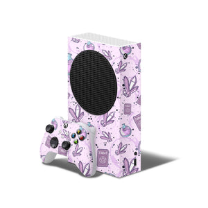Magic Crystal Decal For Xbox Series S Console And Controller , Full Wrap Vinyl For Xbox Series S - ZoomHitskin
