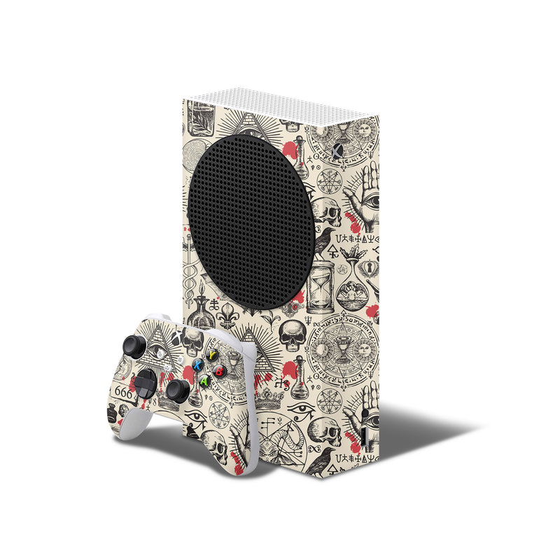 Alchemy Way Decal For Xbox Series S Console And Controller , Full Wrap Vinyl For Xbox Series S - ZoomHitskin