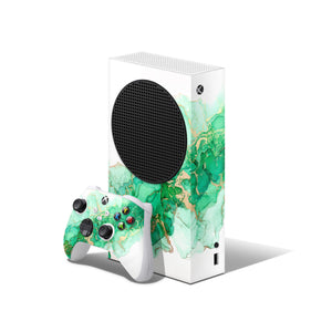 Xbox Series S Skin Decals - Jade  - Wrap Vinyl Sticker - ZoomHitskins