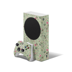 Xbox Series S Skin Decals -Foliage Garden  - Wrap Vinyl Sticker - ZoomHitskins