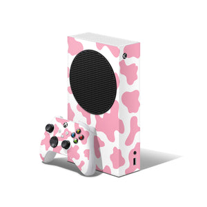 Xbox Series S Skin Decals -Milk Strawberry  - Wrap Vinyl Sticker - ZoomHitskins