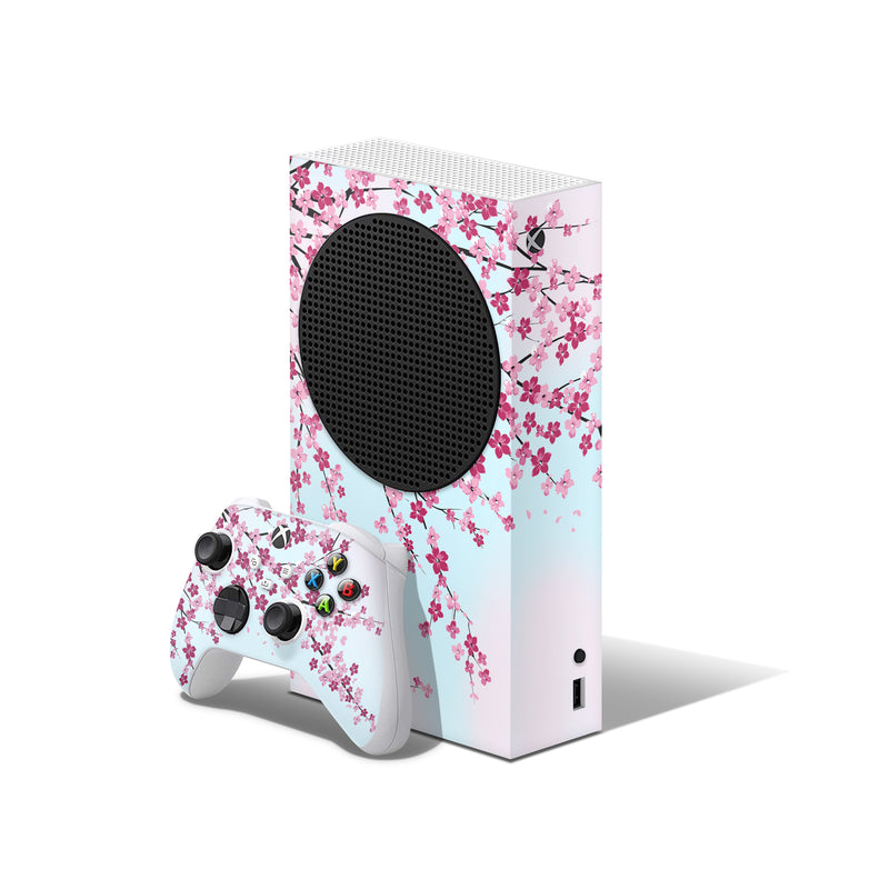 Xbox Series S Skin Decals - Flowering - Wrap Vinyl Sticker