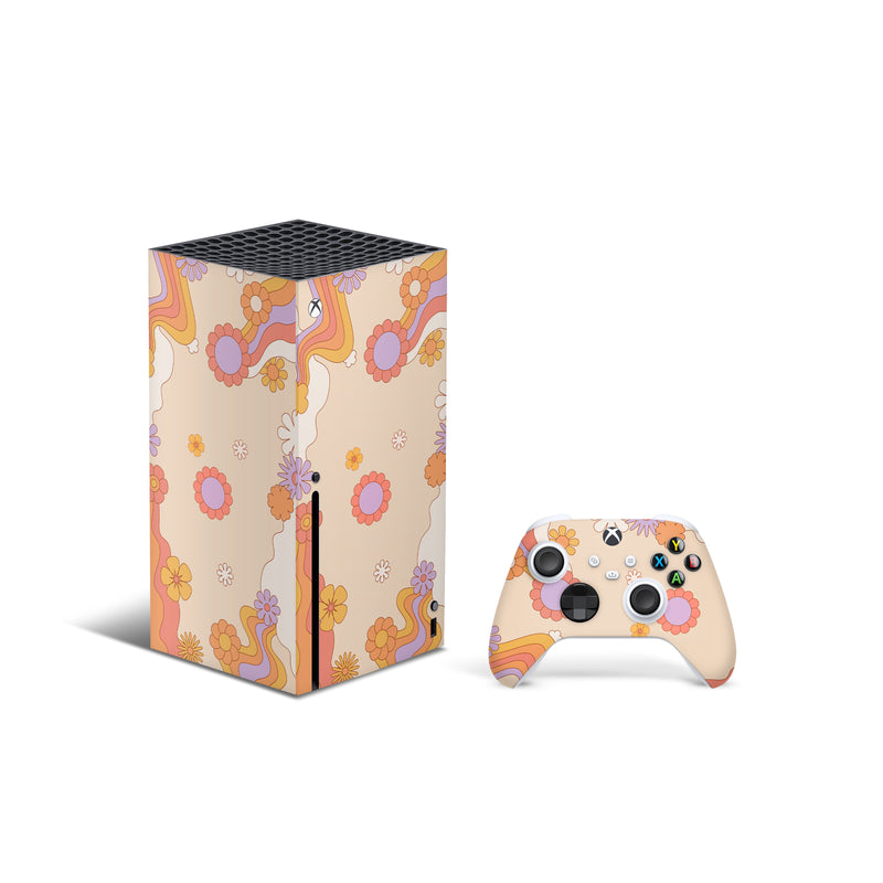 Xbox Series X Skin Decals - Hippie   - Wrap Vinyl Sticker