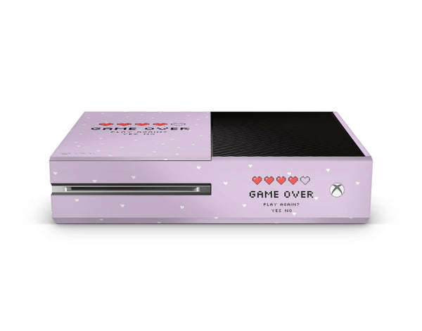 Xbox One Skin Decals - Game Over - Wrap Vinyl Sticker - ZoomHitskins