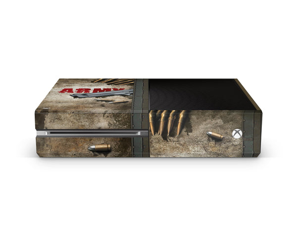 Xbox One Skin Decals - Army Gun - Wrap Vinyl Sticker - ZoomHitskins
