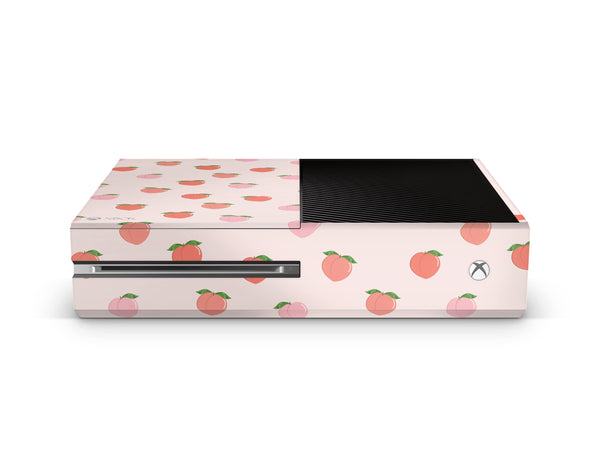 Xbox One Skin Decals - Peach Fruits - Wrap Vinyl Sticker - ZoomHitskins