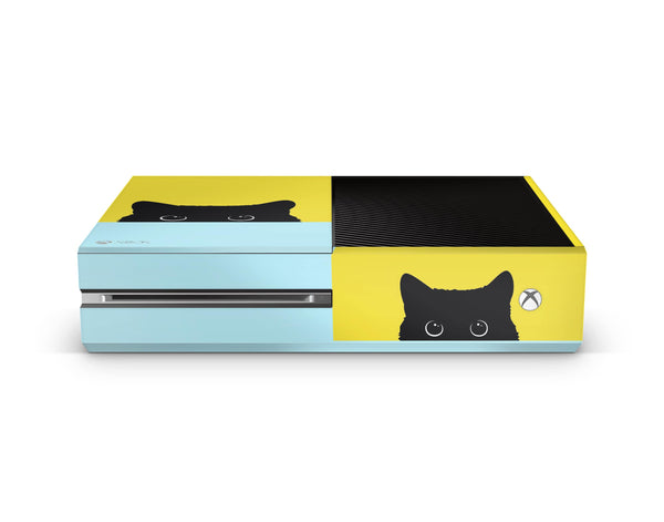 Xbox One Skin Decals - Black Cat - Wrap Vinyl Sticker - ZoomHitskins