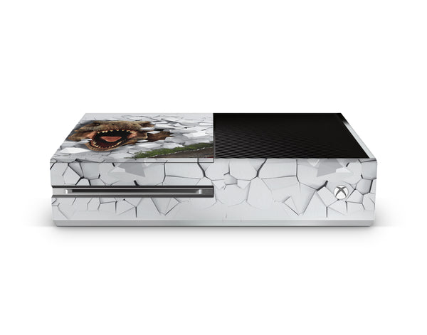 Xbox One Skin Decals - T-Rex Dinosaure - Wrap Vinyl Sticker - ZoomHitskins