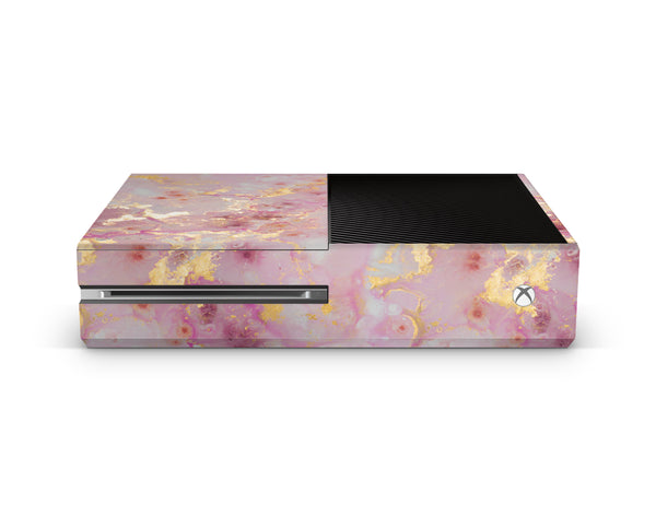 Xbox One Skin Decals - Pînk Gold - Wrap Vinyl Sticker - ZoomHitskins