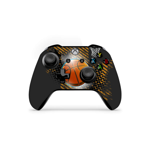 Xbox One Skin Decals - Basketball - Wrap Vinyl Sticker - ZoomHitskins