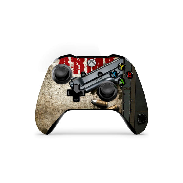 Xbox One Skin Decals - Army Gun - Wrap Vinyl Sticker - ZoomHitskins