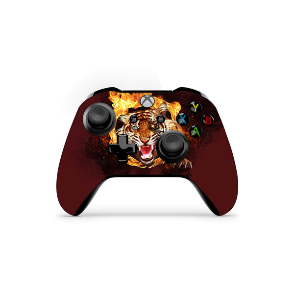 Xbox One Skin Decals - Tiger - Wrap Vinyl Sticker - ZoomHitskins