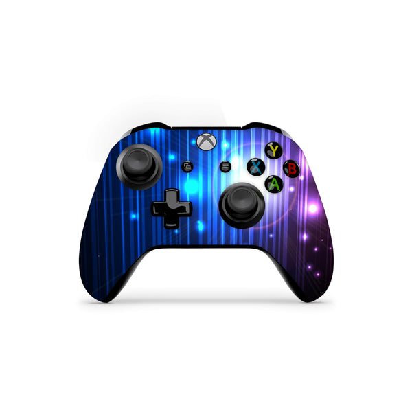 Xbox One Skin Decals - Silver flash - Wrap Vinyl Sticker - ZoomHitskins