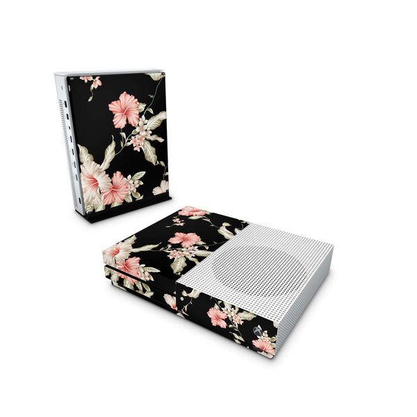 Xbox One Skin Decals - Hibiscus - Wrap Vinyl Sticker - ZoomHitskins