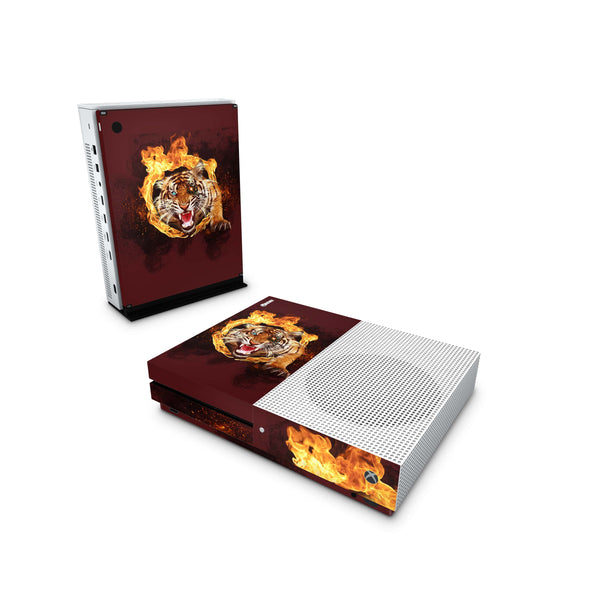 Xbox One Skin Decals - Tiger - Wrap Vinyl Sticker - ZoomHitskins