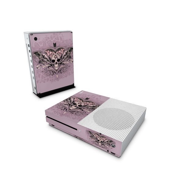 Xbox One Skin Decals - Cranium Lilac - Wrap Vinyl Sticker - ZoomHitskins