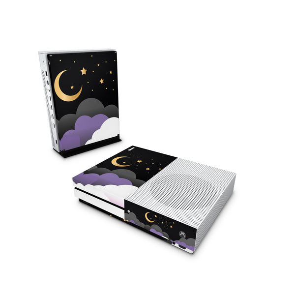 Xbox One Skin Decals - Black Moon - Wrap Vinyl Sticker - ZoomHitskins