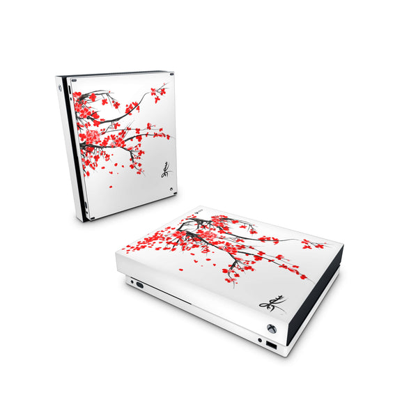 Xbox One Skin Decals - Cherry Blossom - Wrap Vinyl Sticker - ZoomHitskins