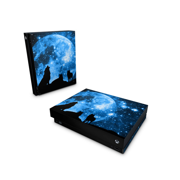 Xbox One Skin Decals - Wolf Pack - Wrap Vinyl Sticker - ZoomHitskins